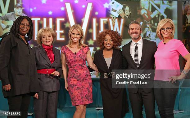 Andy Cohen guest co-hosts; Queen Latifah ; Cheryl Hines ; Whats Trending Now? with an up-to-the-minute look at what everyone is talking about online...