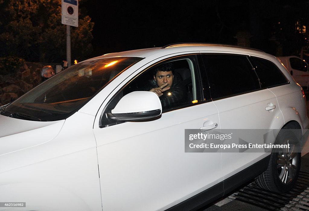Shakira's Brother Arrives at Teknon Hospital in Barcelona