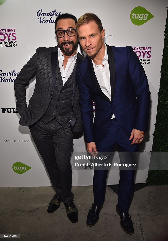 Premiere Of Gravitas Ventures' "Backstreet Boys: Show 'Em What You're Made Of" - After Party