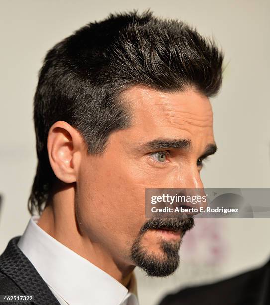 Singer Kevin Richardson attends the premiere of Gravitas Ventures' "Backstreet Boys: Show 'Em What You're Made Of" at on January 29, 2015 in...