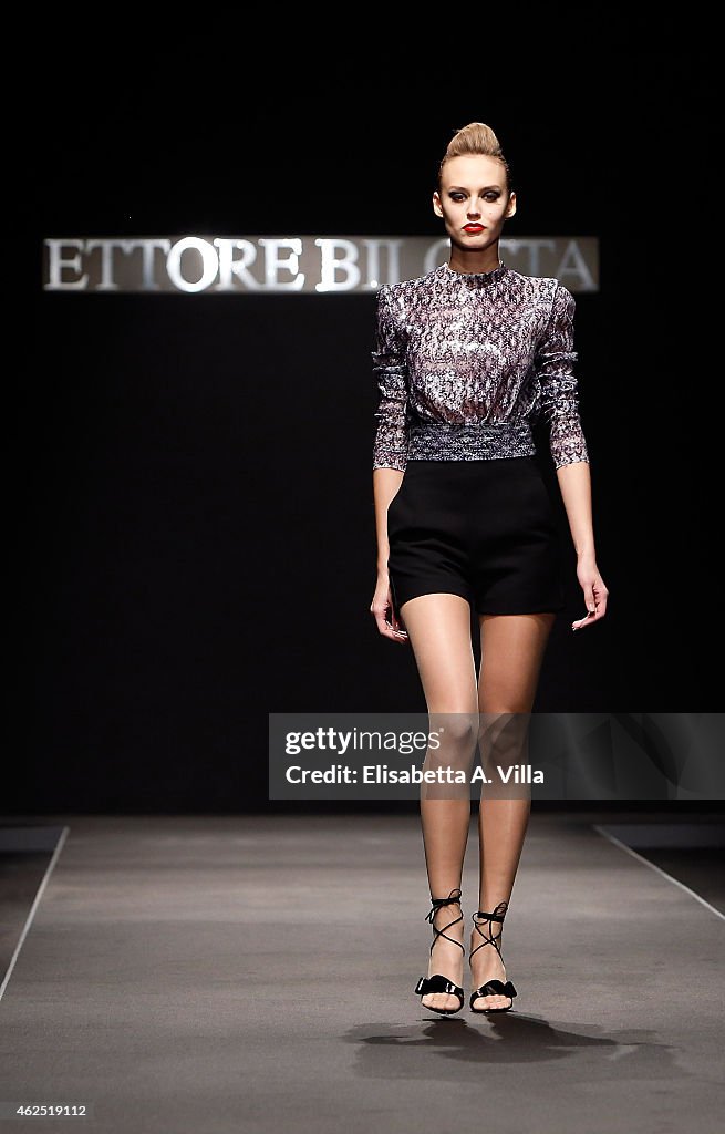 Ettore Billotta - Runway - AltaRoma AltaModa Spring/Summer 2015