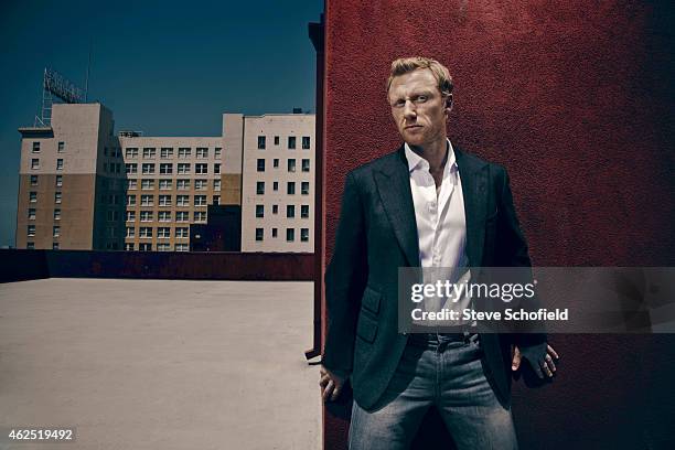 Actor Kevin McKidd is photographed for ES magazine on August 1, 2012 in Los Angeles, California.