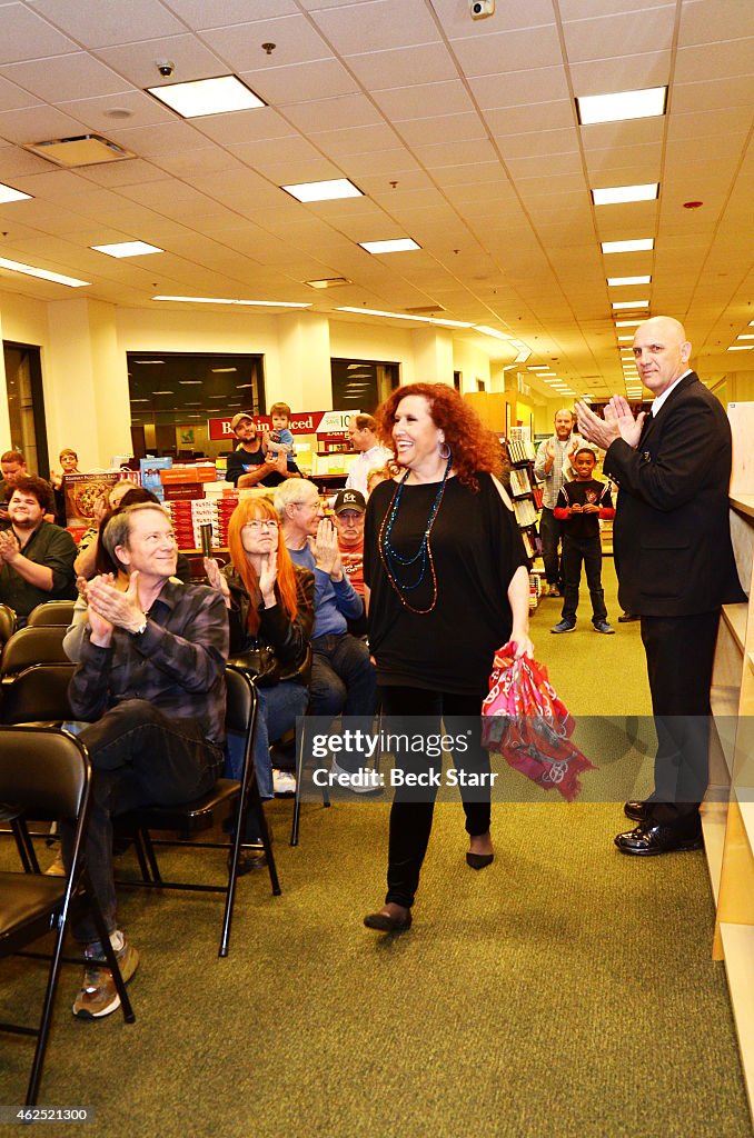 Performance/Signing With Melissa Manchester For Her New Album "You Gotta Love The Life"