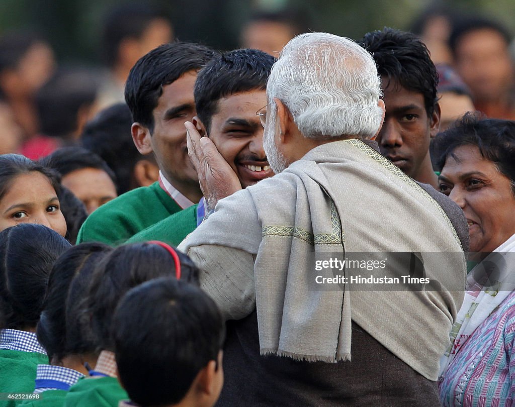 Prime Minister Narendra Modi Pays Tribute To Mahatma Gandhi On His Death Anniversary