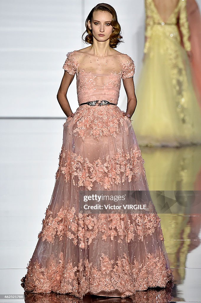 Zuhair Murad : Runway - Paris Fashion Week - Haute Couture S/S 2015