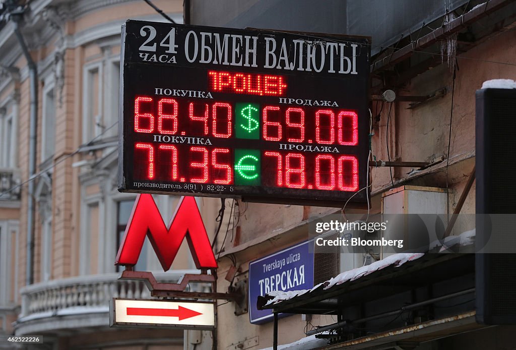 Currency Exchange And City Retail As EU Prepares Tougher Russian Penalties