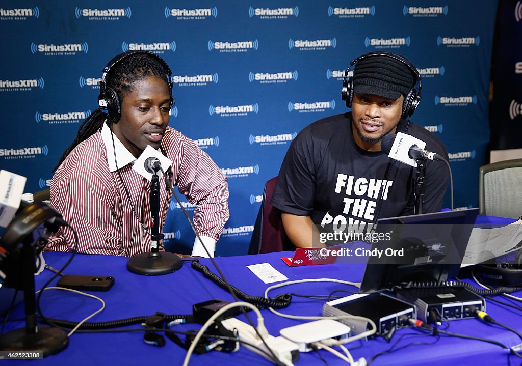 SiriusXM At Super Bowl XLIX Radio Row