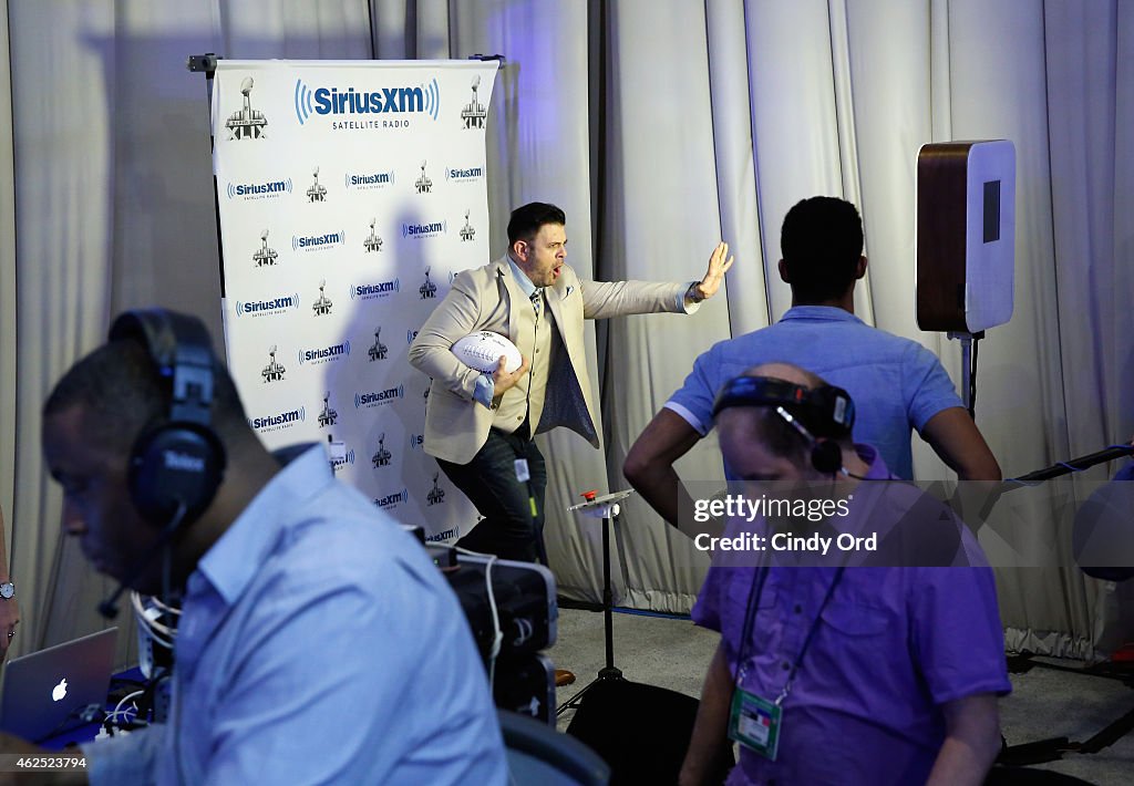 SiriusXM At Super Bowl XLIX Radio Row