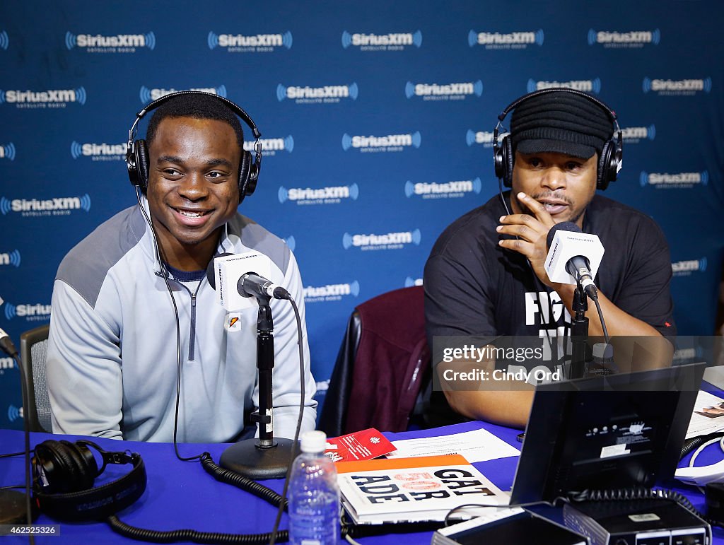 SiriusXM At Super Bowl XLIX Radio Row