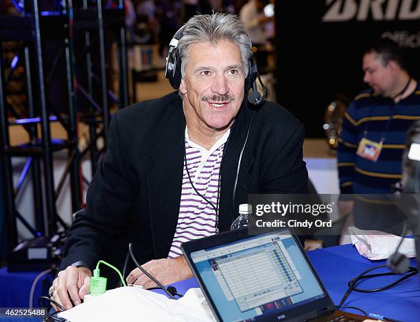 Sports 1's Dave Wannstedt attends SiriusXM At Super Bowl XLIX Radio Row at the Phoenix Convention Center on January 30, 2015 in Phoenix, Arizona.