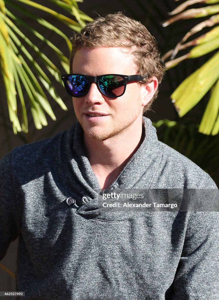 Celebrities On The Set of Despierta America - January 30, 2015