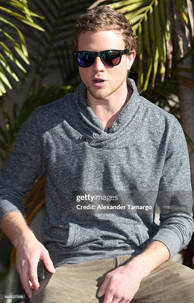 Celebrities On The Set of Despierta America - January 30, 2015