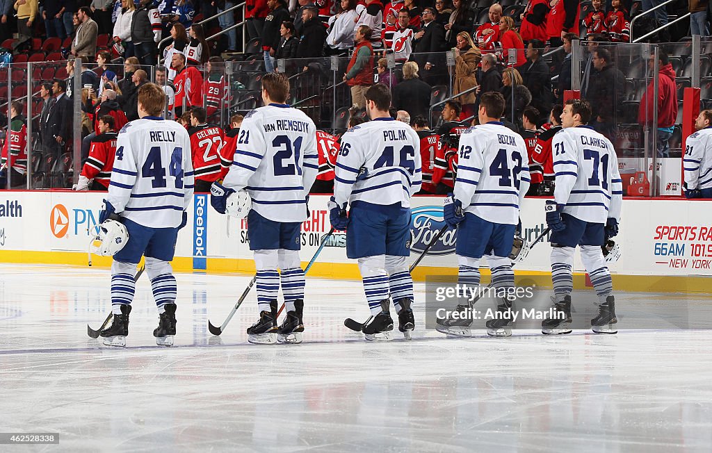 Toronto Maple Leafs v New Jersey Devils