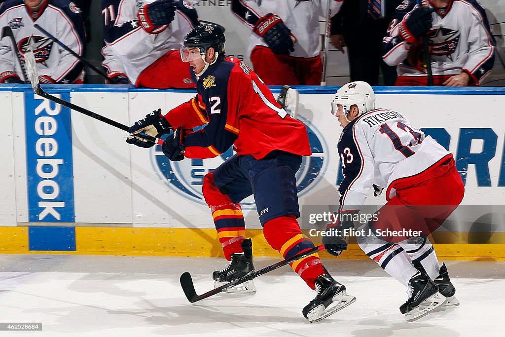 Columbus Blue Jackets v Florida Panthers