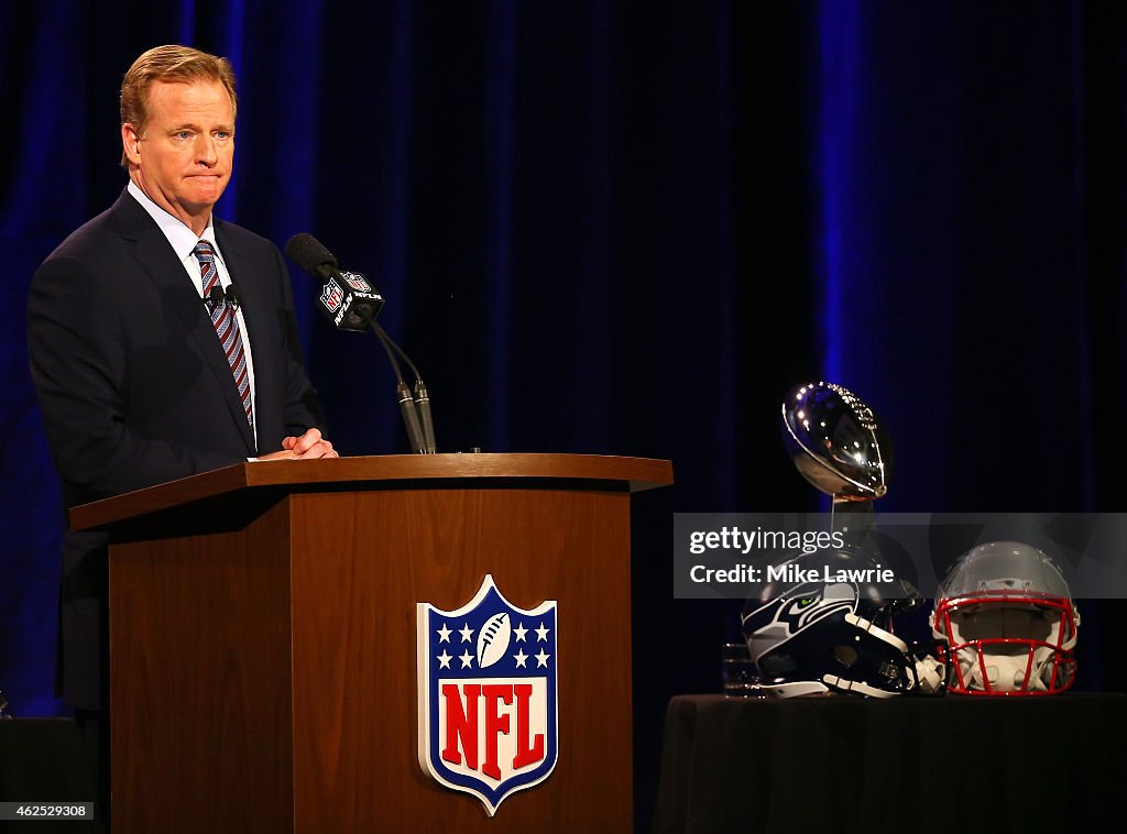 NFL Commissioner Roger Goodell Press Conference