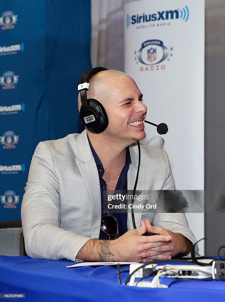 SiriusXM At Super Bowl XLIX Radio Row