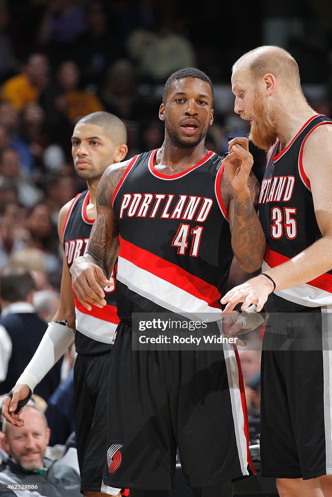 Portland Trail Blazers v Cleveland Cavaliers