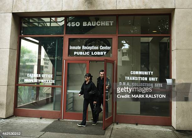 The Sheriff's Dept Inmate Reception Center is seen where rapper Marion "Suge" Knight is being held until he is able to post bail in Los Angeles,...