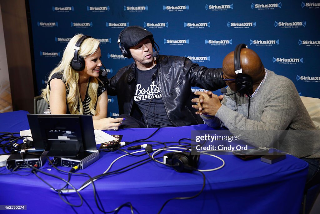 SiriusXM At Super Bowl XLIX Radio Row