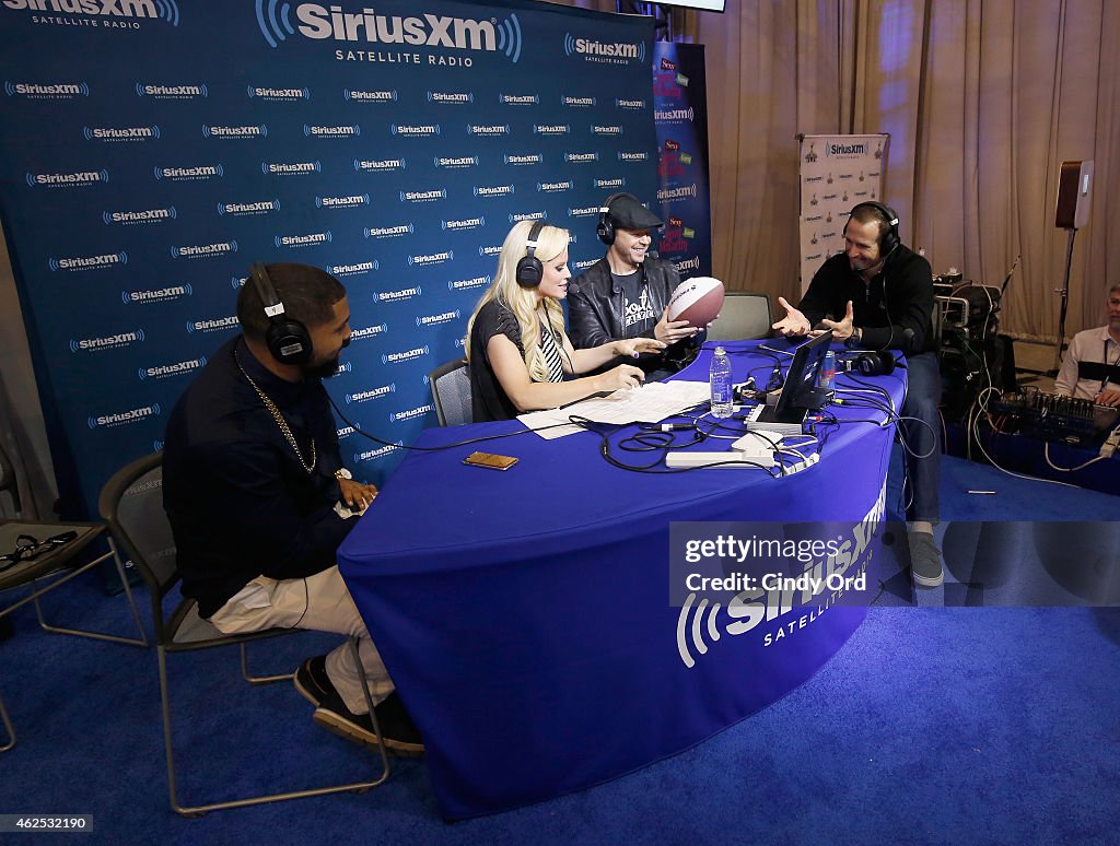 SiriusXM At Super Bowl XLIX Radio Row