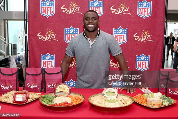 Football player Major Wright attends day one of the Kia Luxury Lounge presented by ZIRH at Scottsdale Center for Performing Arts on January 30, 2015...