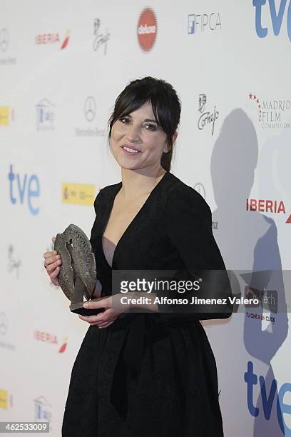 Marian Alvarez attends the Jose Maria Forque Film Awards on January 13, 2014 in Madrid, Spain.