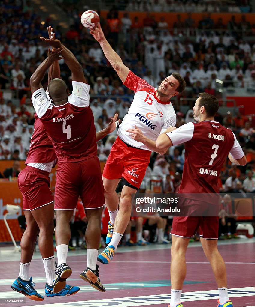 Poland v Qatar: 24th Men's Handball World Championship