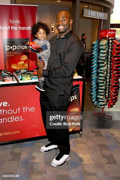 Football player Alterraun Verner attends day one of the Kia Luxury Lounge presented by ZIRH at Scottsdale Center for Performing Arts on January 30,...