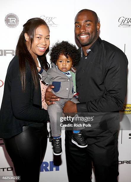 Football player Alterraun Verner attends day one of the Kia Luxury Lounge presented by ZIRH at Scottsdale Center for Performing Arts on January 30,...