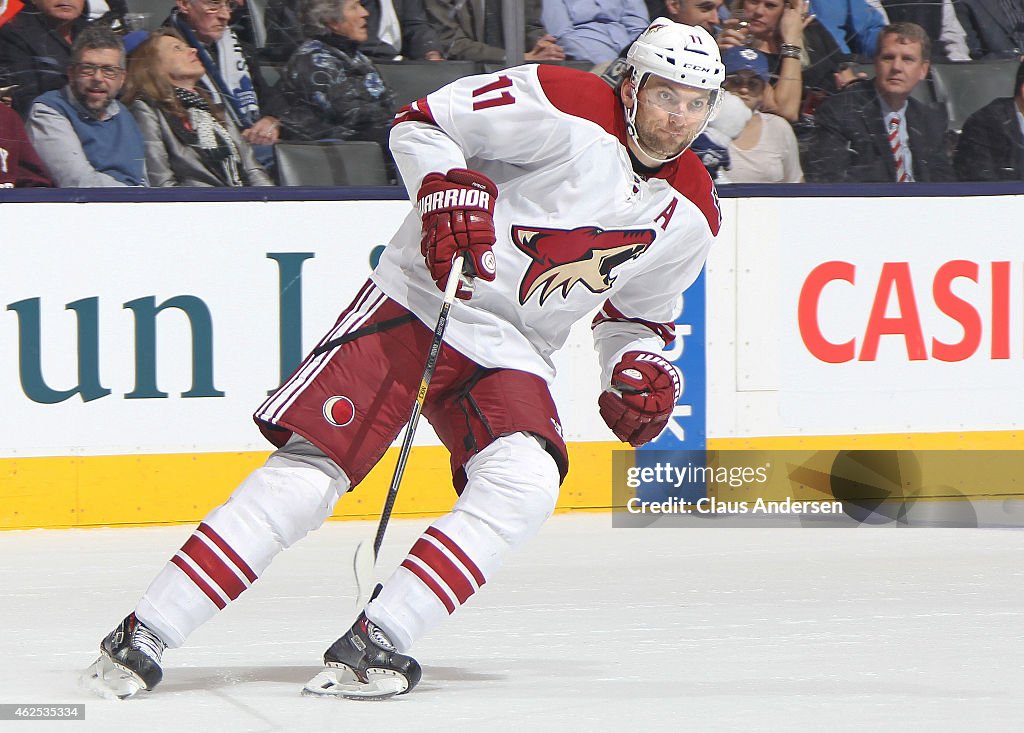 Arizona Coyotes v Toronto Maple Leafs