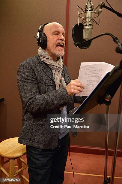 John Malkovich recording voice overs for Call of Duty: Advanced Warfares "Exo Zombies" mode, part of the Havoc DLC pack on December 15, 2014 in...