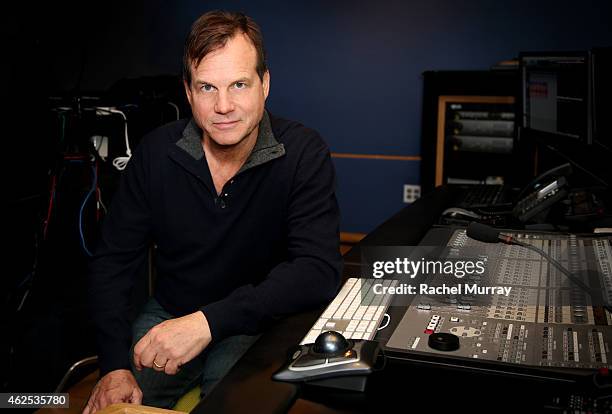 Bill Paxton at a voice over recording session for Call of Duty: Advanced Warfares "Exo Zombies" mode, part of the Havoc DLC pack on December 19, 2014...