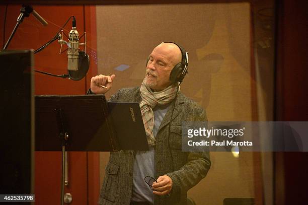 John Malkovich recording voice overs for Call of Duty: Advanced Warfares "Exo Zombies" mode, part of the Havoc DLC pack on December 15, 2014 in...