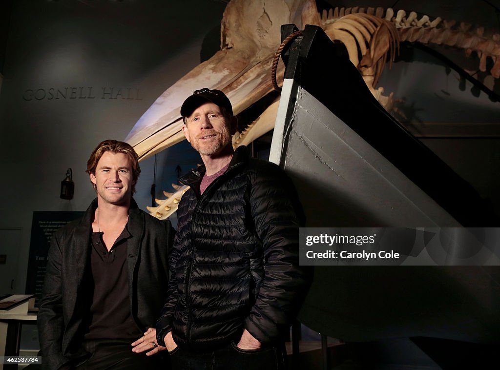 Ron Howard and Chris Hemsworth, Los Angeles Times, January 9, 2015
