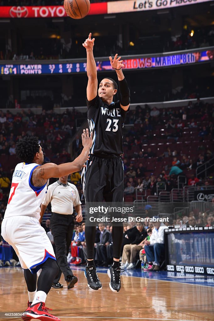 Philadelphia 76ers V Minnesota Timberwolves