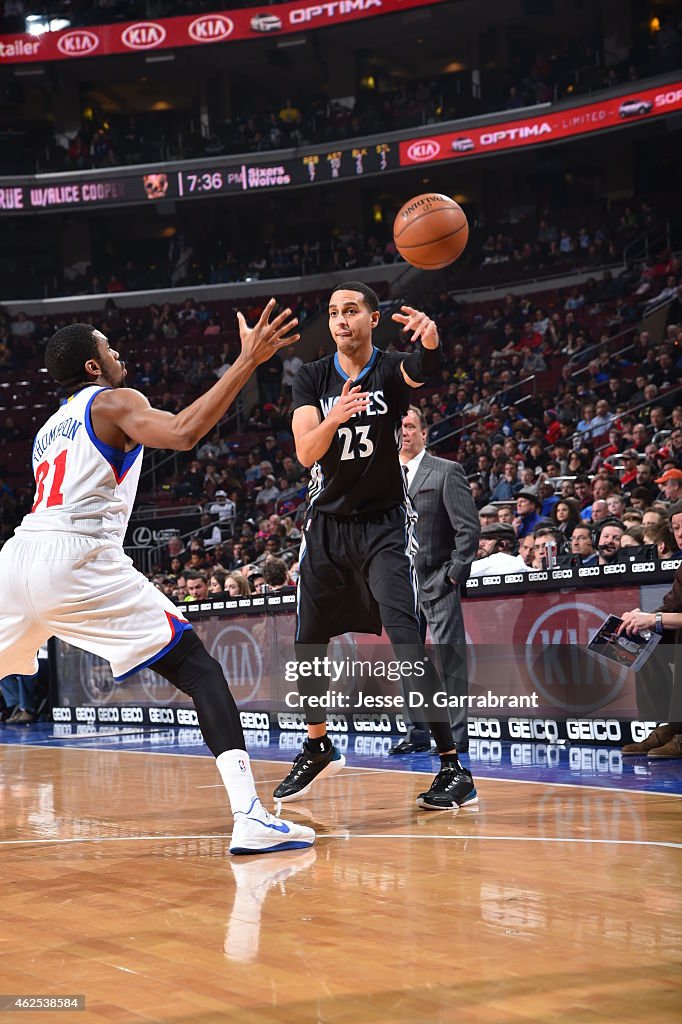 Philadelphia 76ers V Minnesota Timberwolves