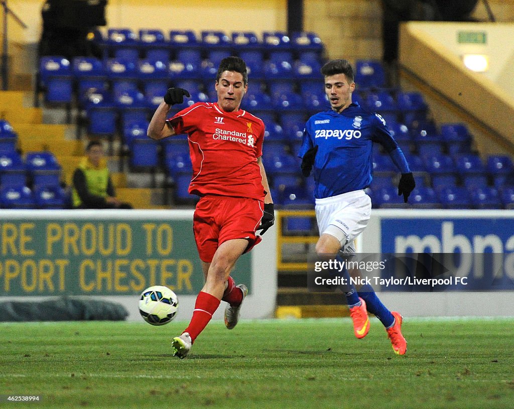 Liverpool v Birmingham City: FA Youth Cup