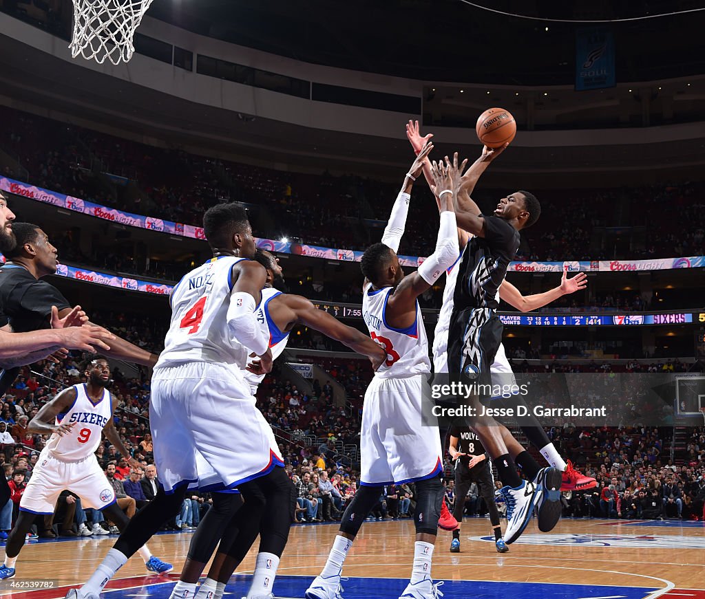 Philadelphia 76ers V Minnesota Timberwolves