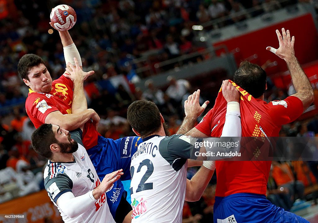 Spain v France - 24th Men's Handball World Championship