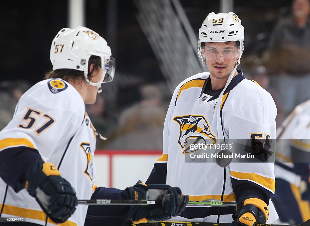 Nashville Predators v Colorado Avalanche