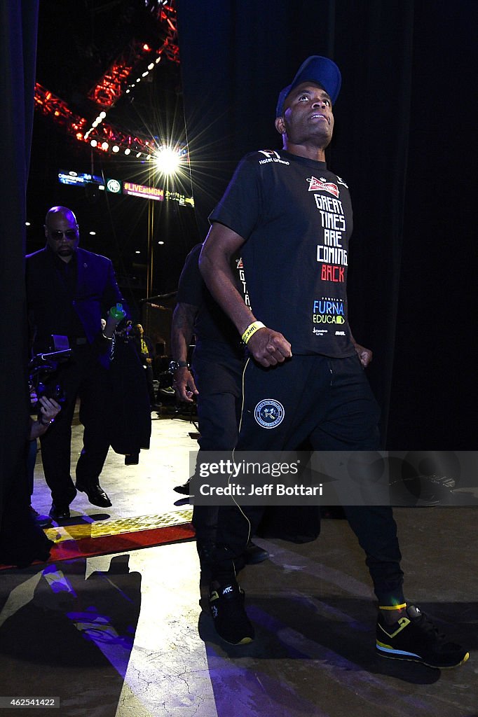 UFC 183 Weigh-in