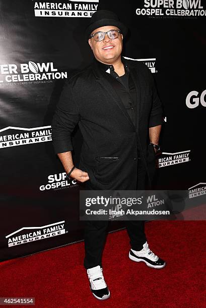 Singer Israel Houghton attends the 16th Annual Super Bowl Gospel Celebration at ASU Gammage on January 30, 2015 in Tempe, Arizona.