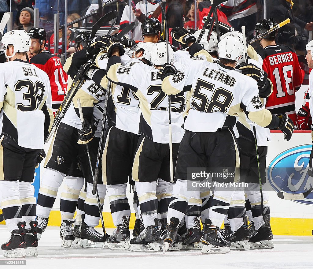 Pittsburgh Penguins v New Jersey Devils