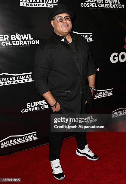 Singer Israel Houghton attends the 16th Annual Super Bowl Gospel Celebration at ASU Gammage on January 30, 2015 in Tempe, Arizona.