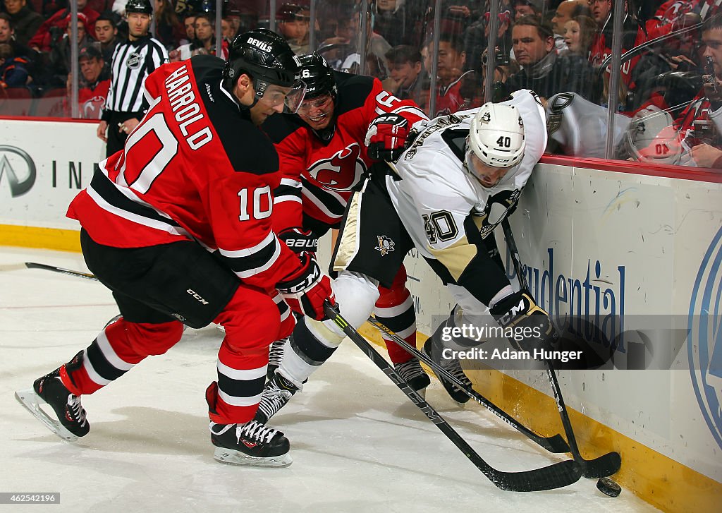 Pittsburgh Penguins v New Jersey Devils