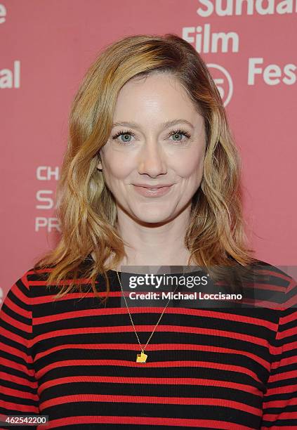 Actress Judy Greer attends the "Grandma" premiere during the 2015 Sundance Film Festival on January 30, 2015 in Park City, Utah.