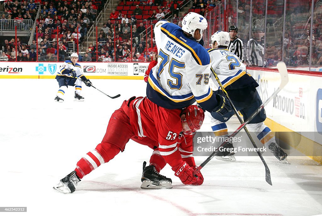 St. Louis Blues v Carolina Hurricanes