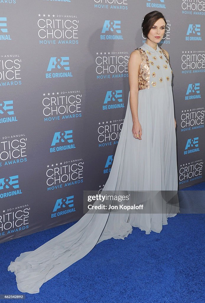 20th Annual Critics' Choice Movie Awards - Arrivals