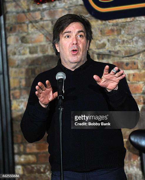 Kevin Meaney performs at The Stress Factory Comedy Club on January 30, 2015 in New Brunswick, New Jersey.