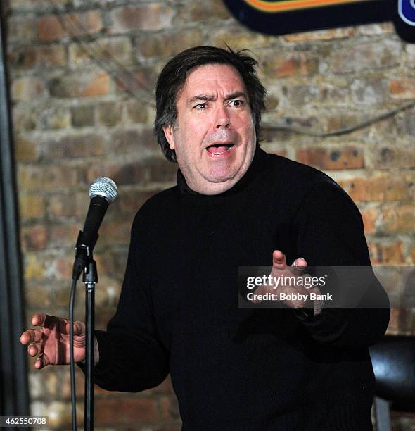 Kevin Meaney performs at The Stress Factory Comedy Club on January 30, 2015 in New Brunswick, New Jersey.